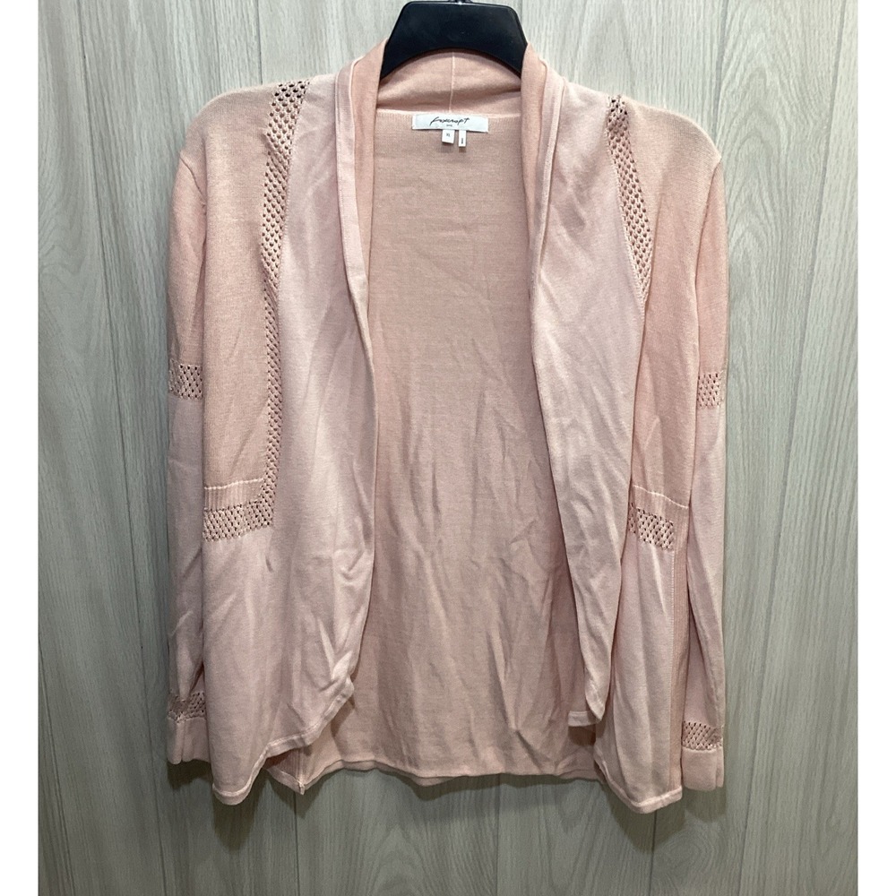 FOXCROFT Women's (Size XL) Long Sleeve Open Front‎ Sweater Cotton Rayon